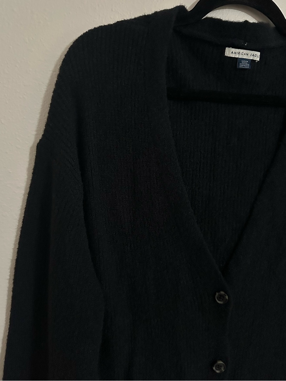 NWOT American Eagle Oversized Button-Front Knit Cardigan - Picture 5 of 12